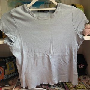 baby blue Brandy Melville t shirt